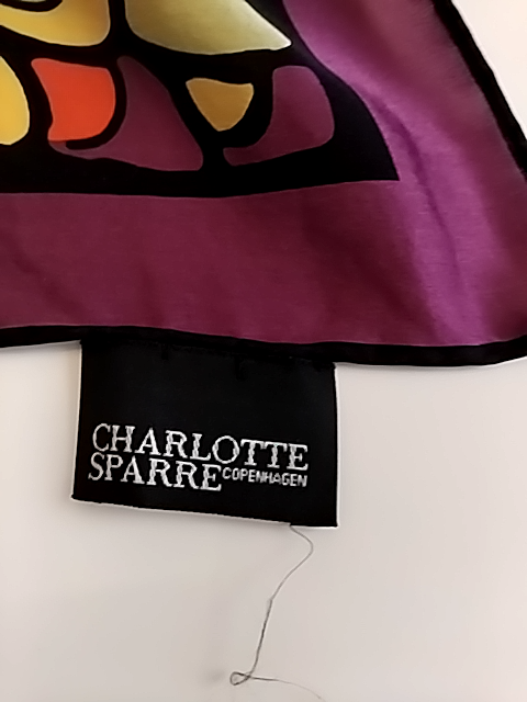 Charlotte Sparre Silketørklæde